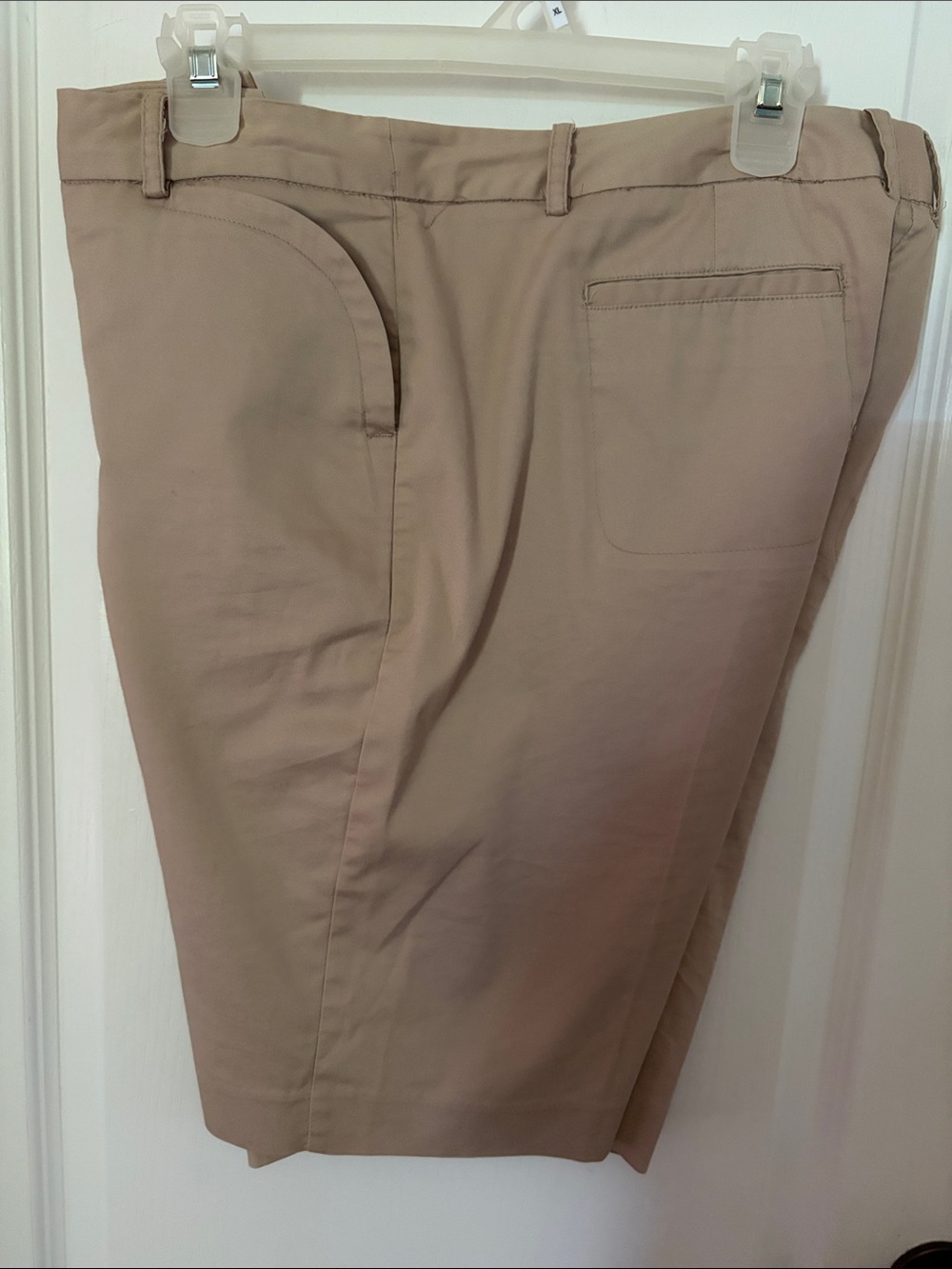 Classic Khaki Pencil Skirt
